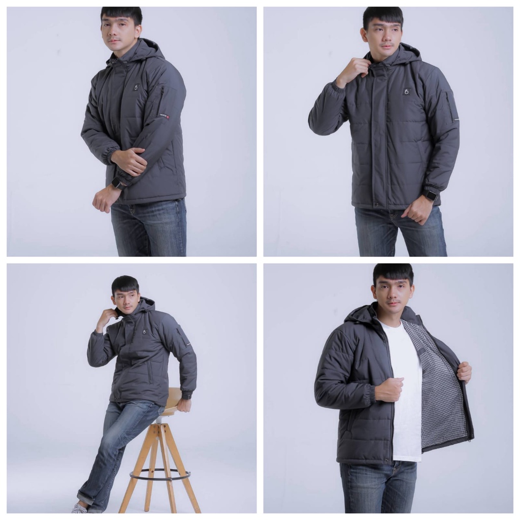 Puffer Jaket / Puffer Coat Jaket THE BOJIEL / Jaket Gelembung TEBAL ORIGINAL THE BOJIEL