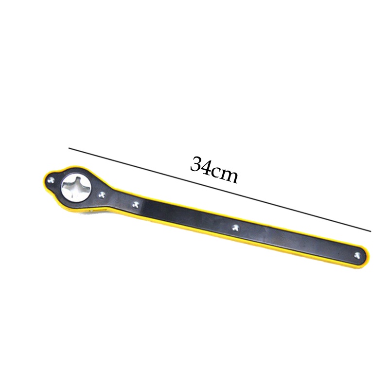 Tire Ratchet Wrench Kunci Dongkra Mobil 34 Cm Kunci Ratchet Wrench/Jack Ratchet Wrench Untuk Dongkrak Mobil