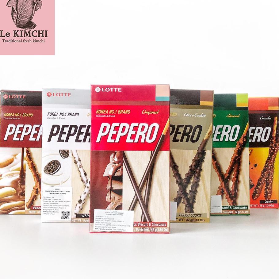 

㊤ Lotte PEPERO Original, Almond, Choco Cookie, Choco Filled, White Cookie Korea READY 2780 ✿