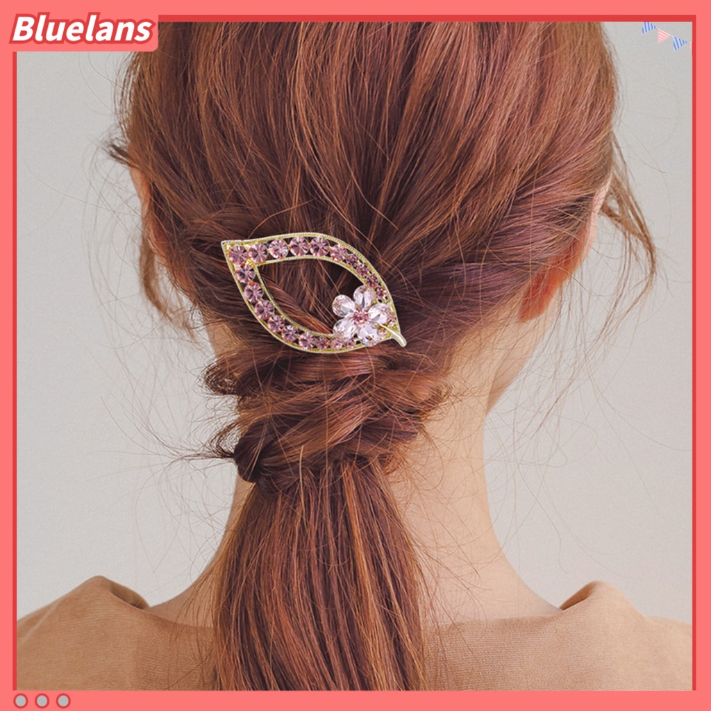 Bluelans Jepit Rambut Elastis Anti Slip Untuk Wanita