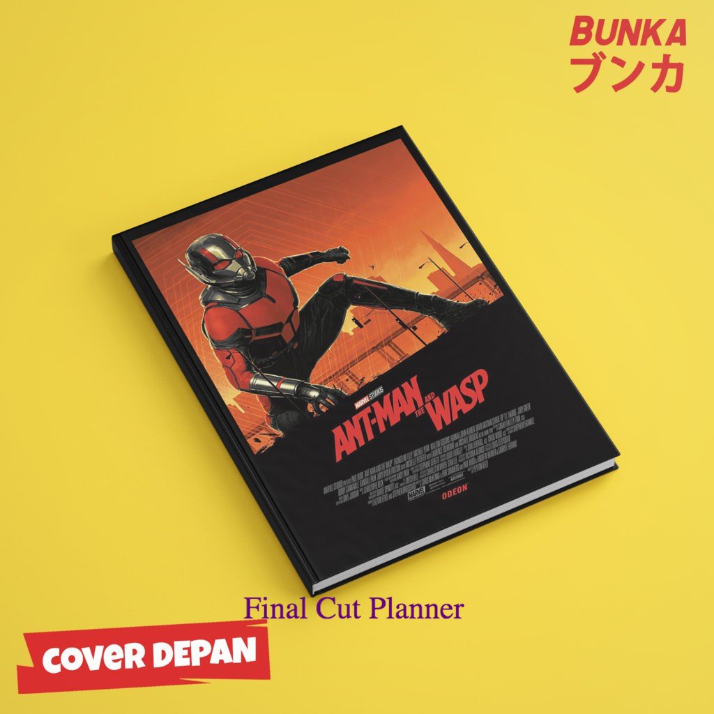 

Notebook Marvel Antman and the Wasp B Hardcover A5 Buku Tulis Catatan Note Agenda Planner Jurnal .