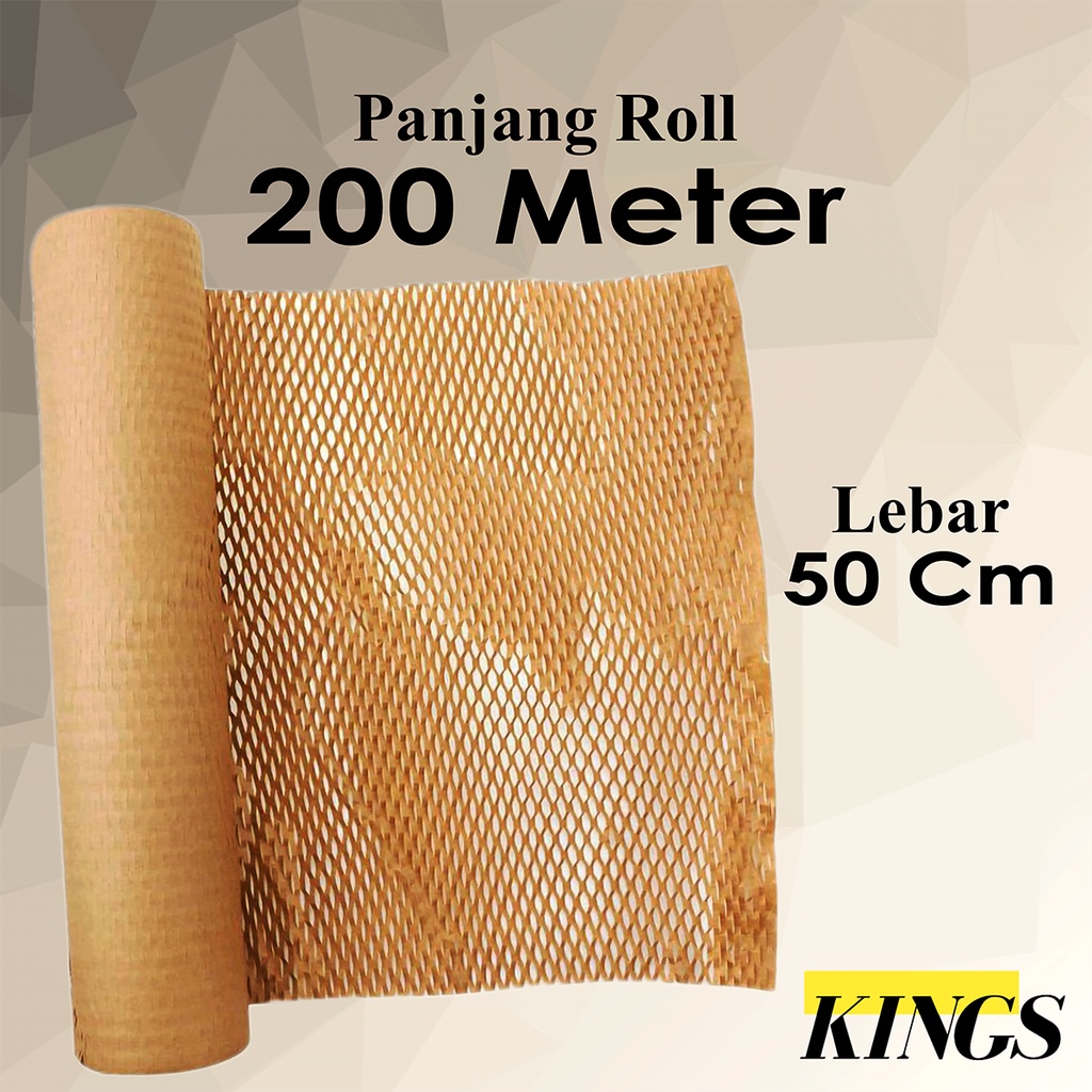 

Dck Hexa Wrap / Honeycomb Paper / Eco Bubble Wrap 50 Cm X 200 M