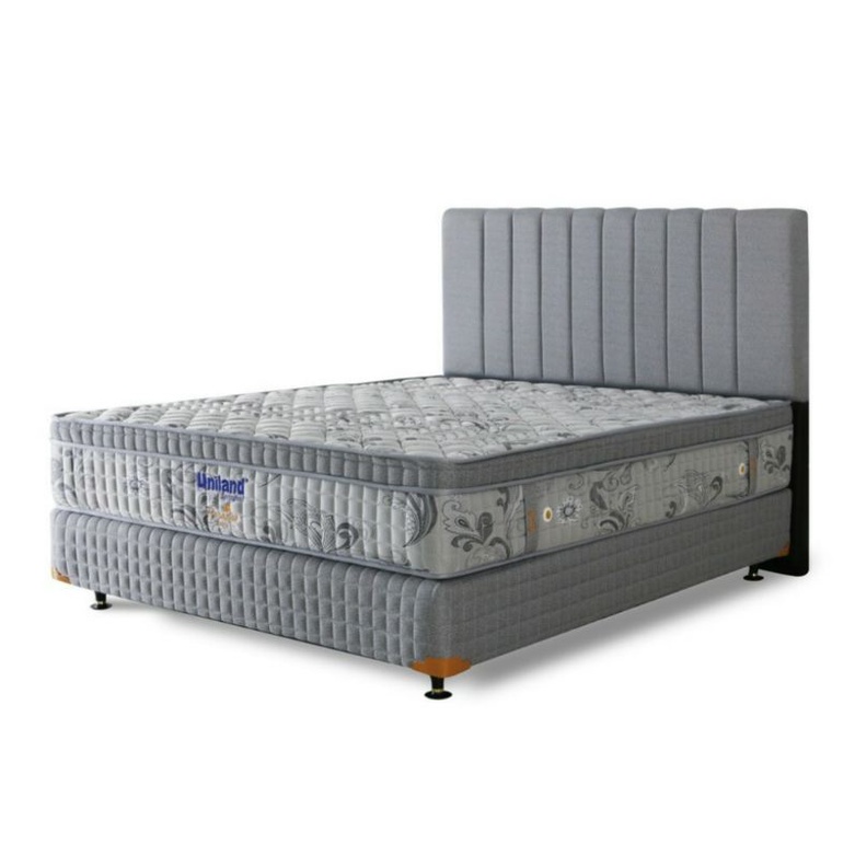 SPRINGBED UNILAND PARADISE PLUSHTOP RIVERA FULL BEDSET