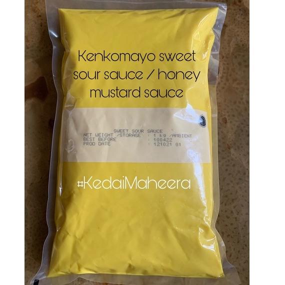 

Grosiran Murah kenkomayo sweet sour sauce / honey mustard sauce halal MUI