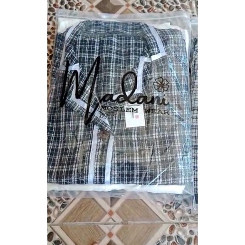 Zara set 2in1 gamis blazer gamis outer rayin twill