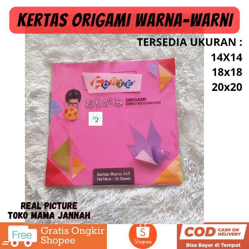 

Kertas Origami Warna Warni