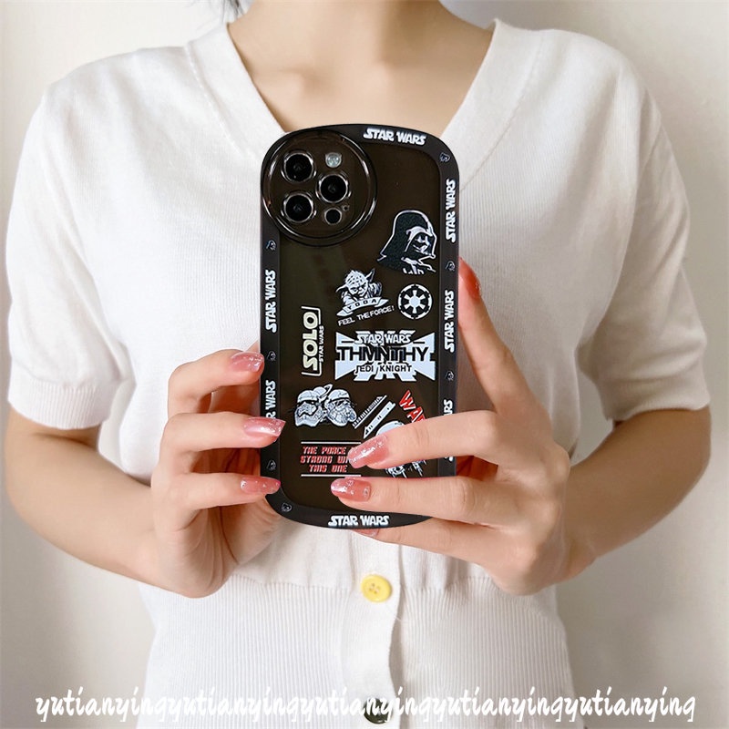 Soft Case TPU Shockproof Motif Label Untuk Realme C15 C25 C21Y C12 C31 C35 C25Y 6i 5 9i 5s 5i C11 C25s C20A C3 C1