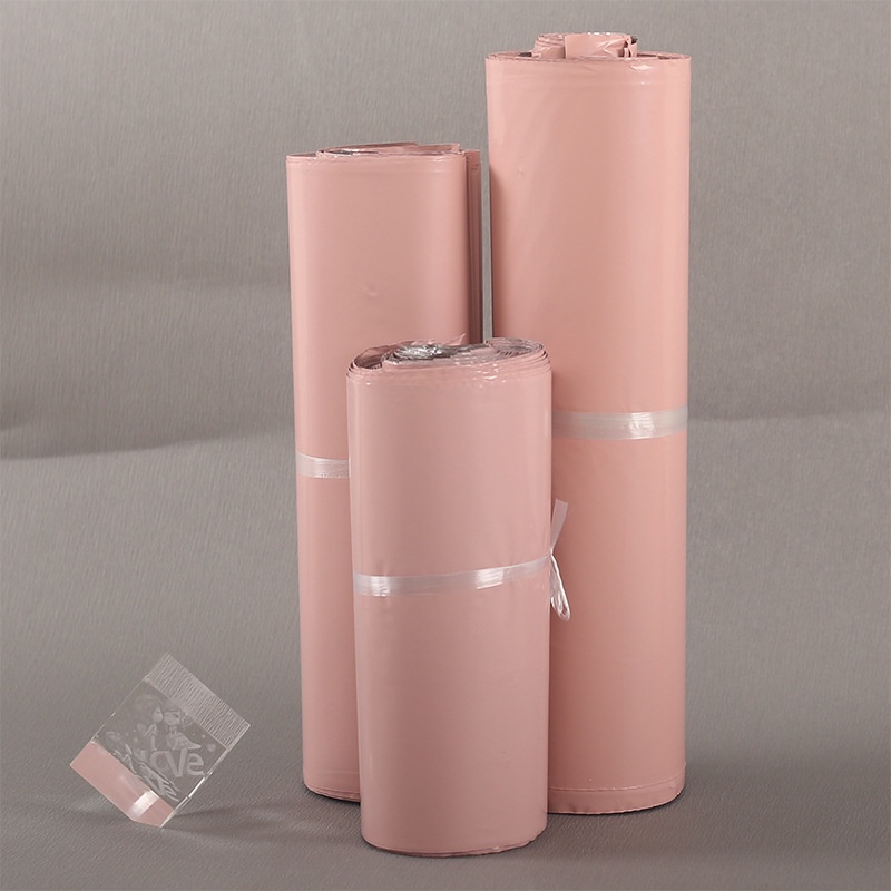 

POLYMAILER ±100PCS 15x25CM BABY PINK PREMIUM PLASTIK KANTONG PACKING