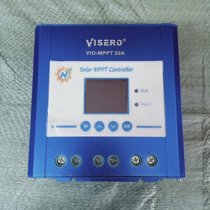 Visero Mppt 20A 12V 24V 48V Power Mppt Solar Charge Controller
