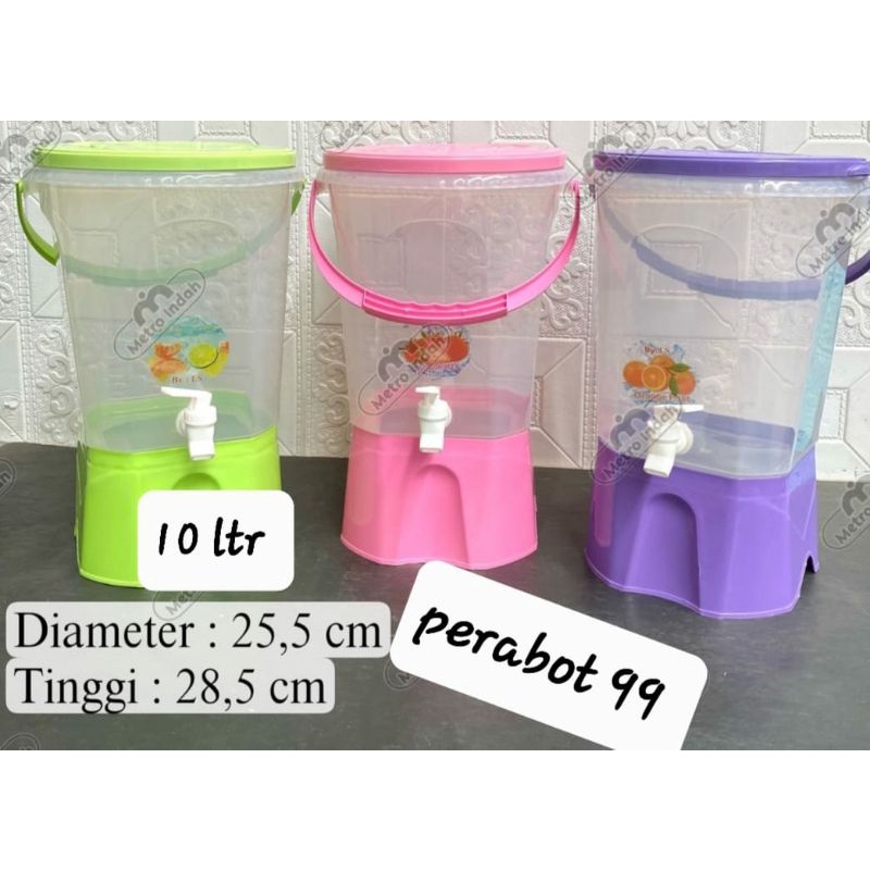 Dispenser Air, dispenser MPW 10 liter bahan plastik tebal
