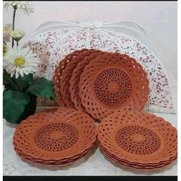 PIRING ROTAN ISI 12 LUSIN