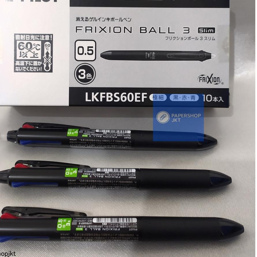 

Model Baru FRIXION - Pilot Pena 3 in 1 0.5mm Warna warni Bisa Di Hapus - Pcs ✔