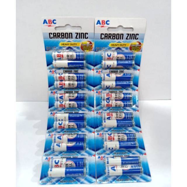 BATERAI ABC KECIL/REMOT/BATERAI A3 ( isi  12pcs )