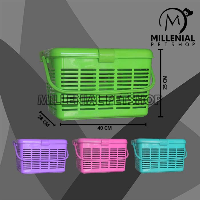 Keranjang Rio Pet Cargo Kennel Box Hewan Kucing Dan Anjing