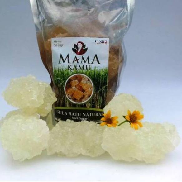 

✨SHOPEE MALL✨ Gula batu natural mama kamu 500gr !!!