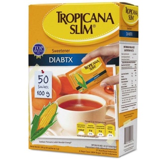 

Tropicana Slim Diabtx 50's Sachet / Gula Kesehatan