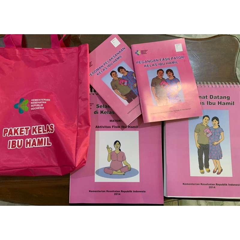 

Buku Paket Kelas Ibu Hamil (READY STOCK) FREE TOTEBAG DAN CD