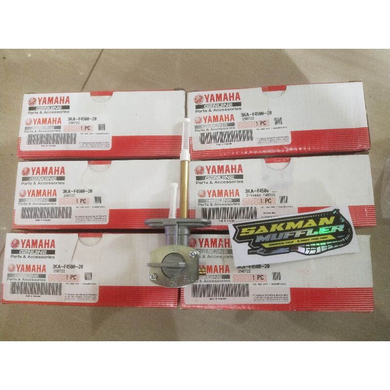 KRAN BENSIN / KRAN MINYAM RX KING ORI PABRIKAN YAMAHA