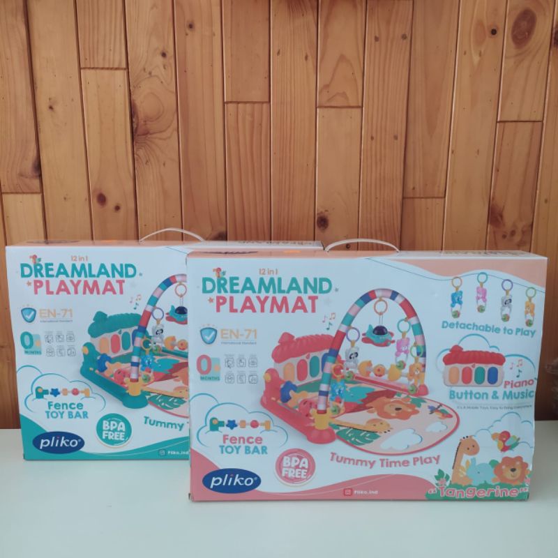 Playmat Dreamland Pliko 12in1 Playgym With Piano