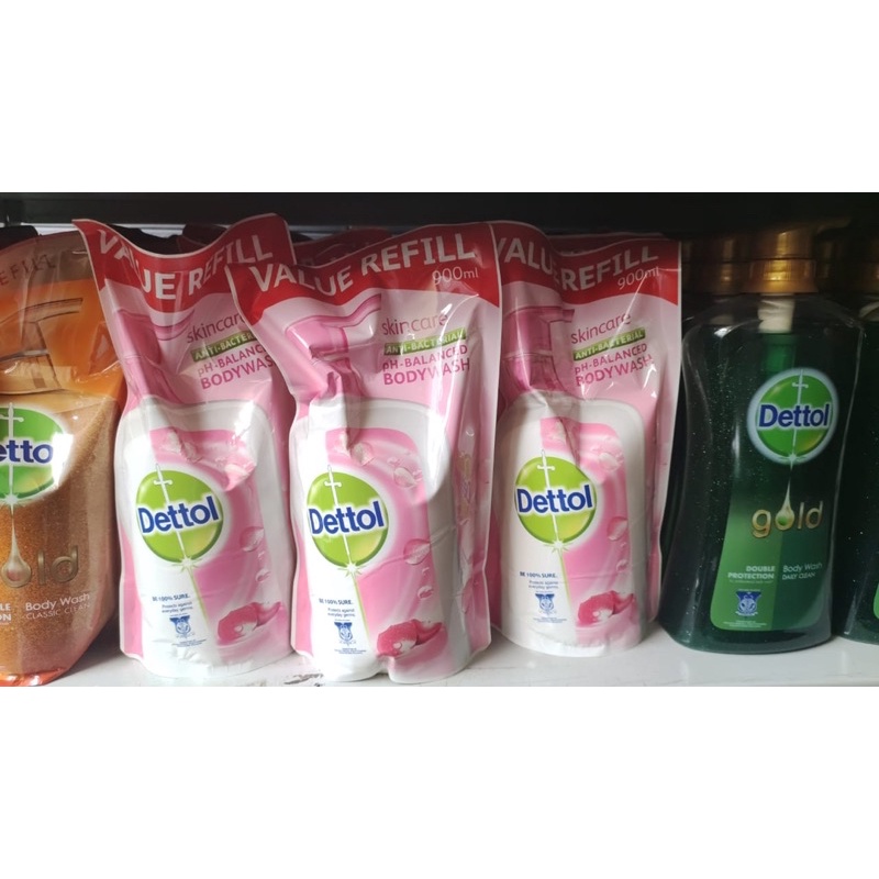 Dettol bodywash 800/900ml skincare