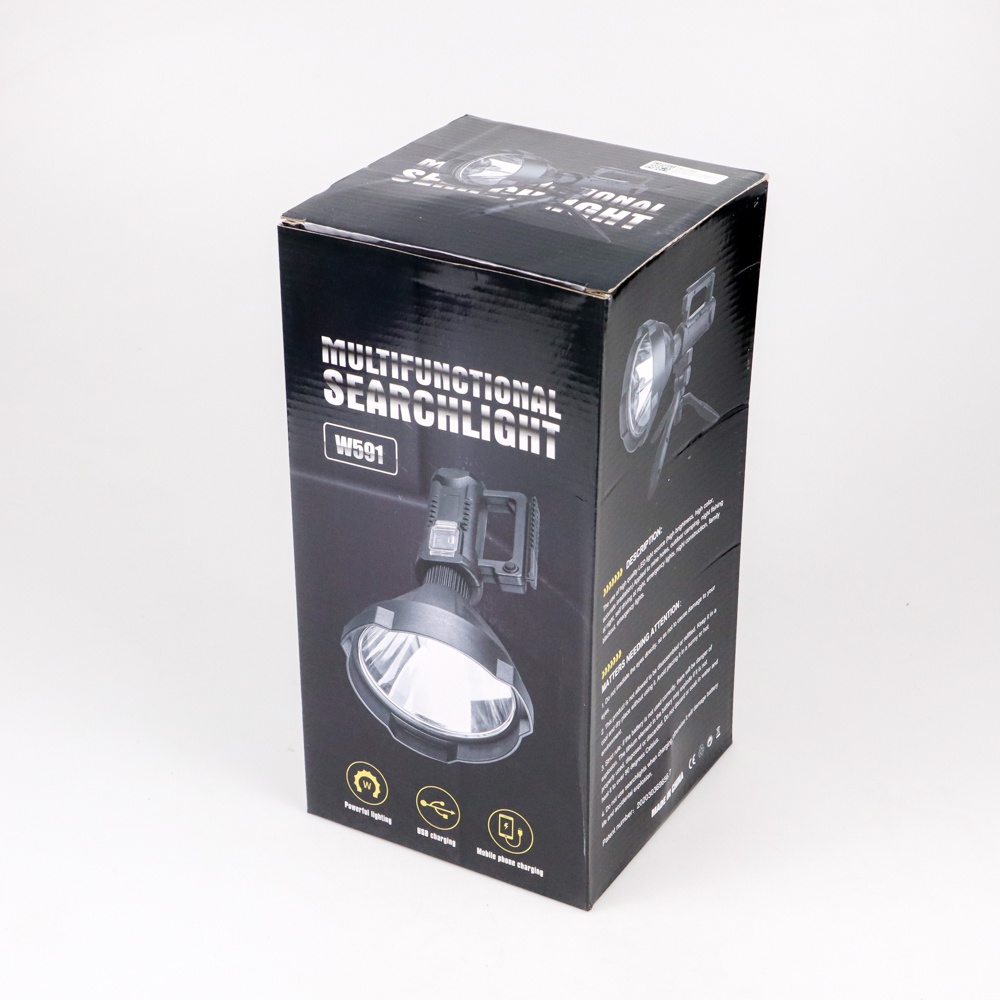 Senter Sorot W591 Big Lamp 8000 Lumens LED - Senter LED Multifungsi Super Bright Waterproof &amp; Tripod