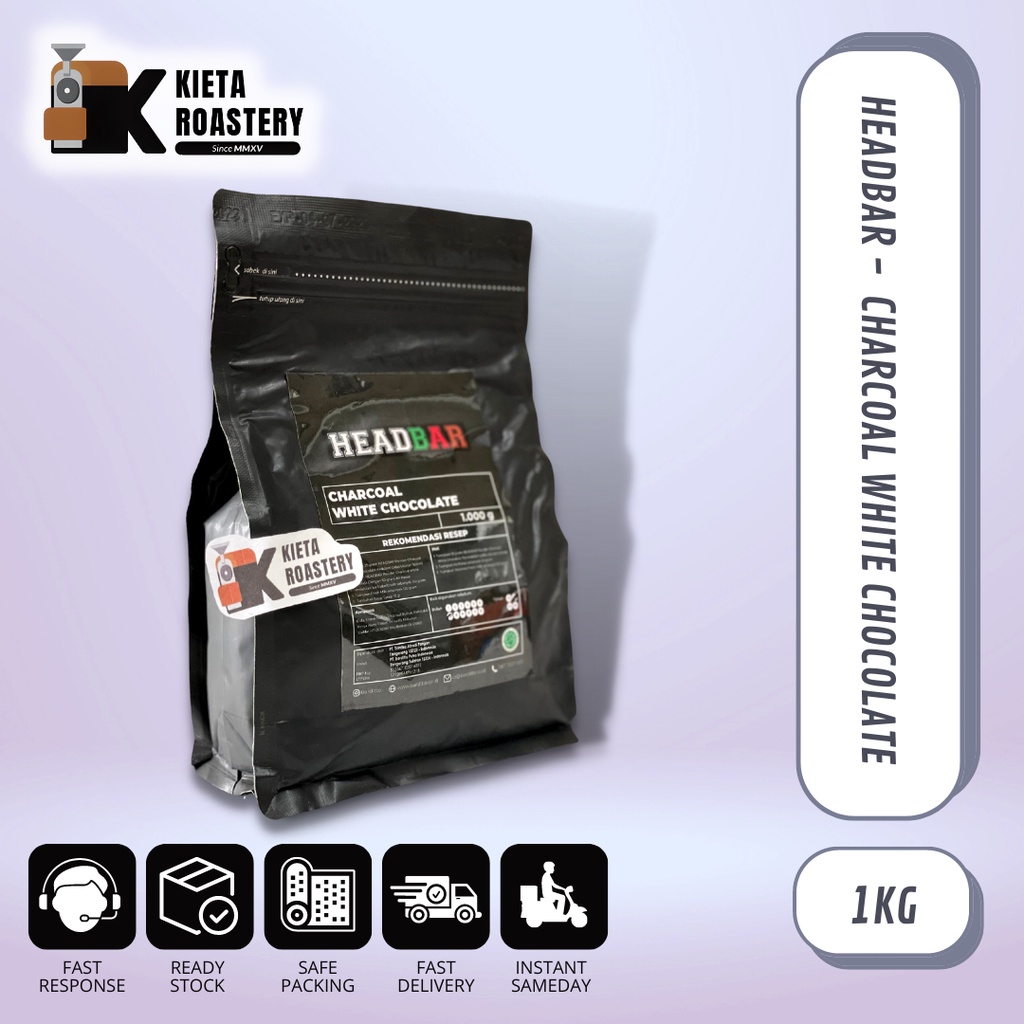 

Kieta Roastery - Headbar Powder Charcoal White Chocolate