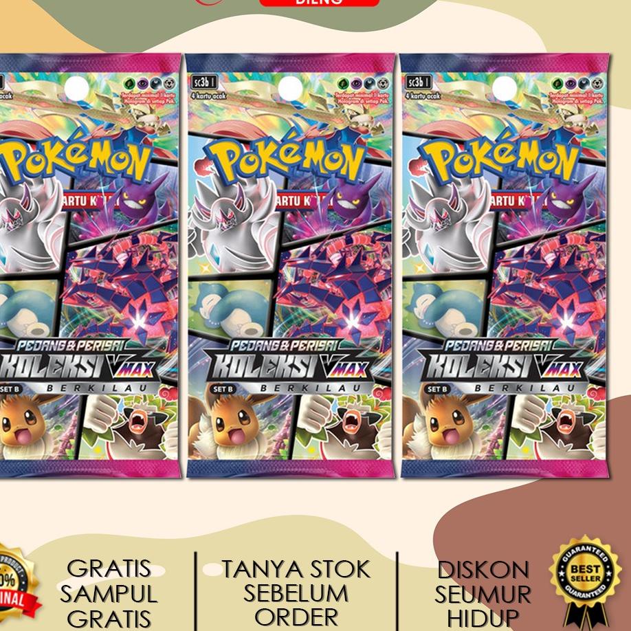 Update Pilihan KARTU POKEMON S8B VMAX KLIMAKS & SC3B KOLEKSI VMAX BERKILAU POKEMON GO S10B