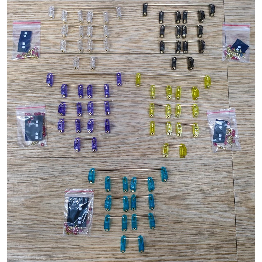 UNIQUE Transparent PCB Screw-In FullSize kit ( 6.25u )