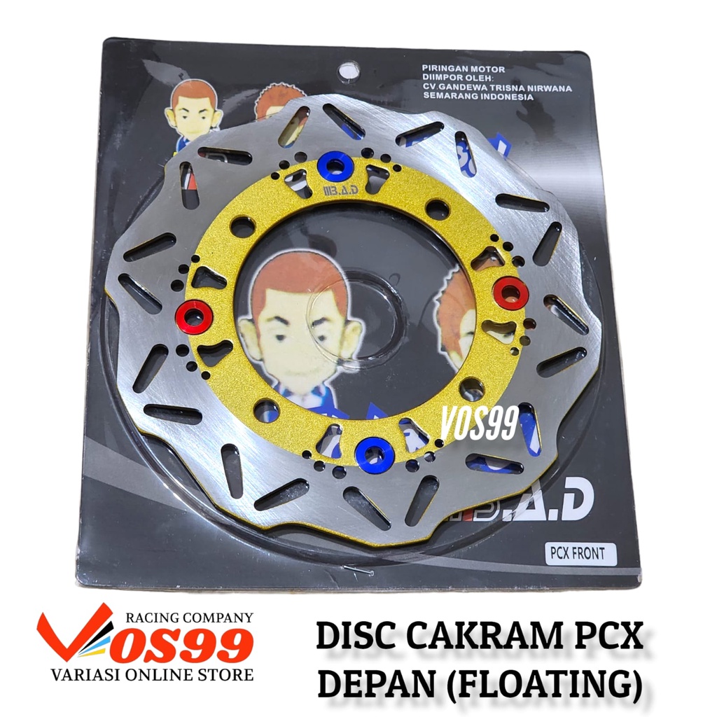 DISC PIRINGAN CAKRAM STANDAR PCX DEPAN MODEL FLOATING