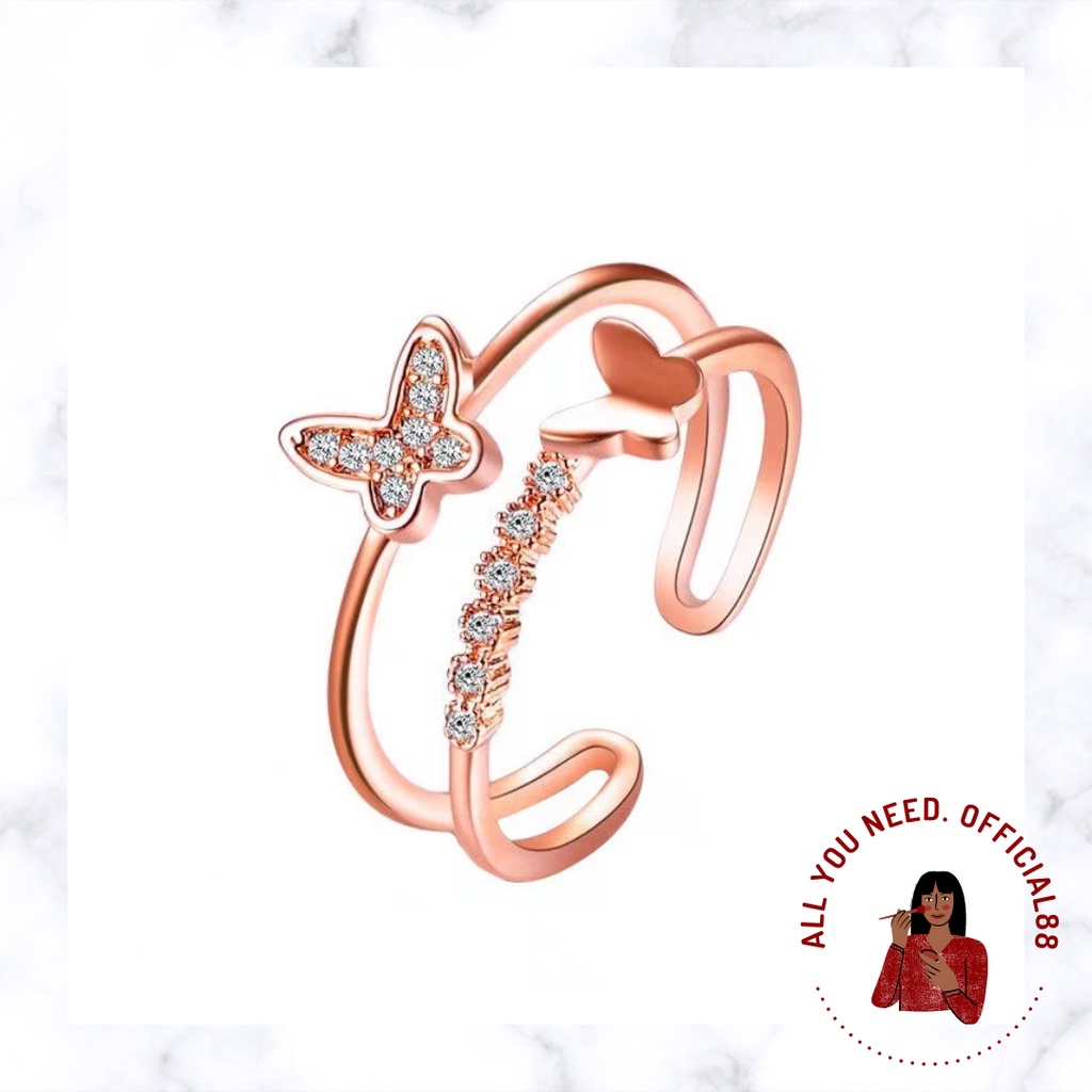 ✿AYN✿K48 Cincin Kupu-kupu