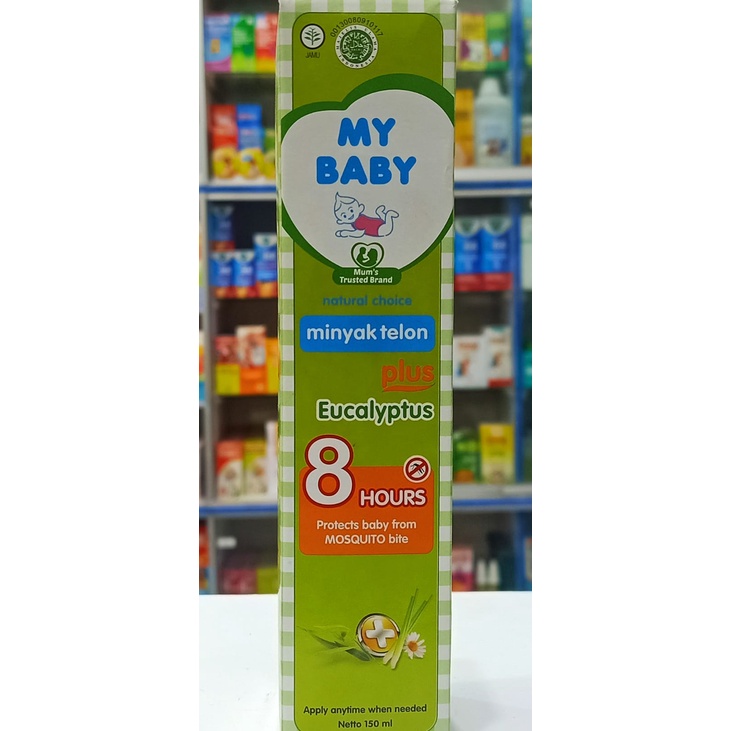 My Baby Minyak Telon Plus 150 ml Anti Nyamuk 8 Jam