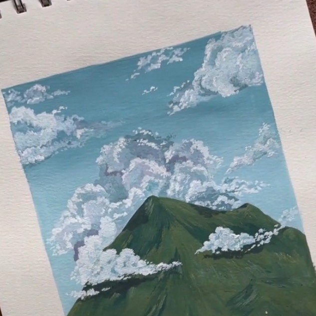

Cantik Watercolor / Watercolor Paint / Watercolor Cover Coklat Limited