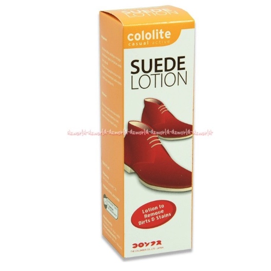 Cololite Suede Lotion Cairan Pembersih Sepatu Bahan Kain Bludru nubuck Bahan Kulit Hewan Lotion to Removes Dirts &amp; Stains Krim Losion Cololait Kololite Sue