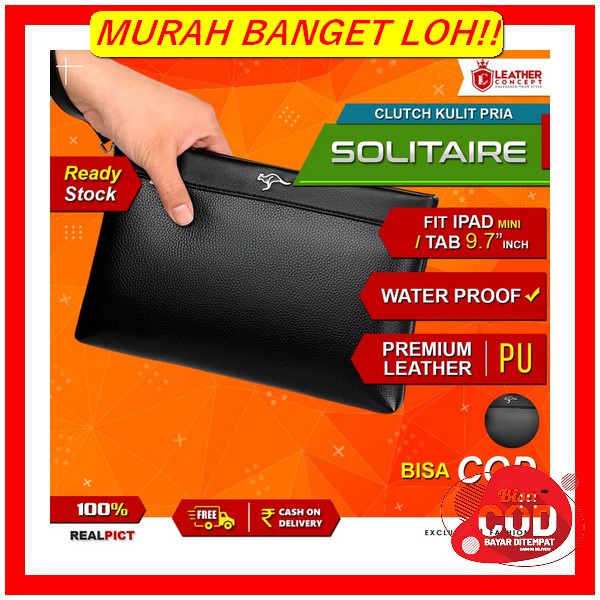 Handbag Tumi Alpha Zip Clutch Leather Tas Tangan Clutch Kulit Asli Hit Tas Tangan Pria Import Clutch