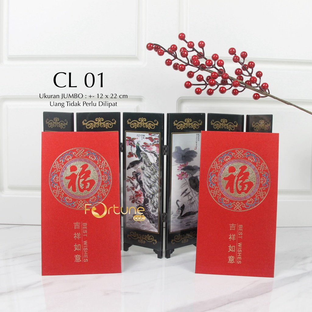 

Angpao Imlek 2025 Kertas Jumbo Isi 2 Lembar Chinese New Year Hong Bao Red Envelope Terbaru Fu Besar Jumbo