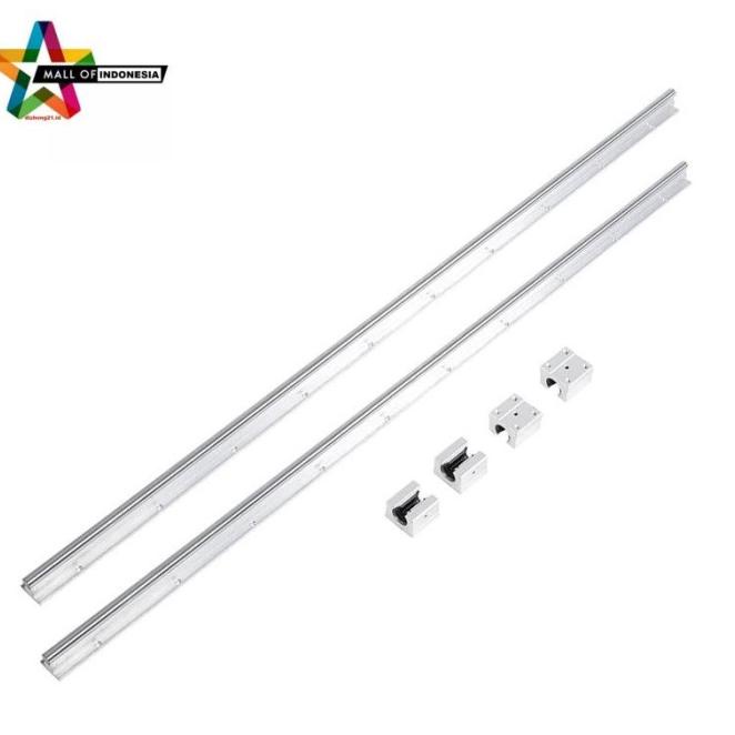 2 Pieces Of Sbr12 300Mm Linear Guide Rail Full Support Linear Guide
