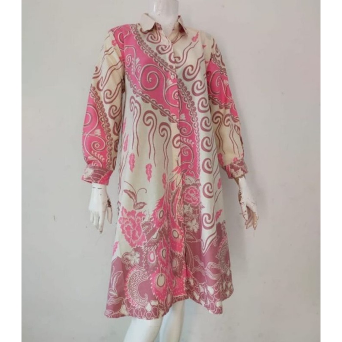 BAJU BATIK WANITA TERBARU LAPIS FURING