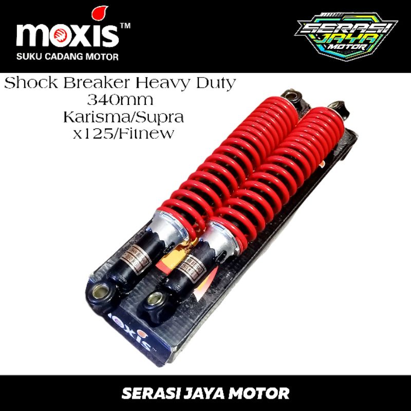 SHOCK BREKER HEAVY DUTY 340MM KARISMA/SUPRA X125/FITNEW / SHOK BREKER HEAVY DUTY 340MM KARISMA/SUPRA X125/SUPRA FIT NEW