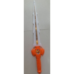 mainan pedang robot panjang bisa bunyi / mainan pedang batrei / mainan pedang lampu / pedang plastik
