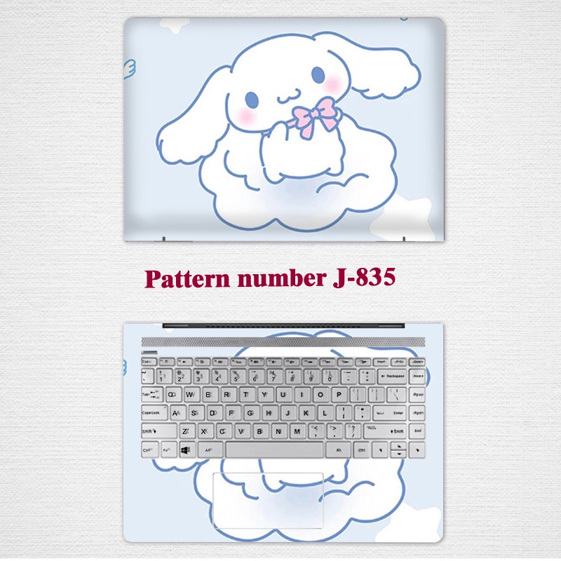 Stiker Film Pelindung Laptop Universal 2 Sisi Bahan Vinyl Tahan Air Dan Gores Untuk 11 / 12 / 13 / 14 / 15 / 17 Inch
