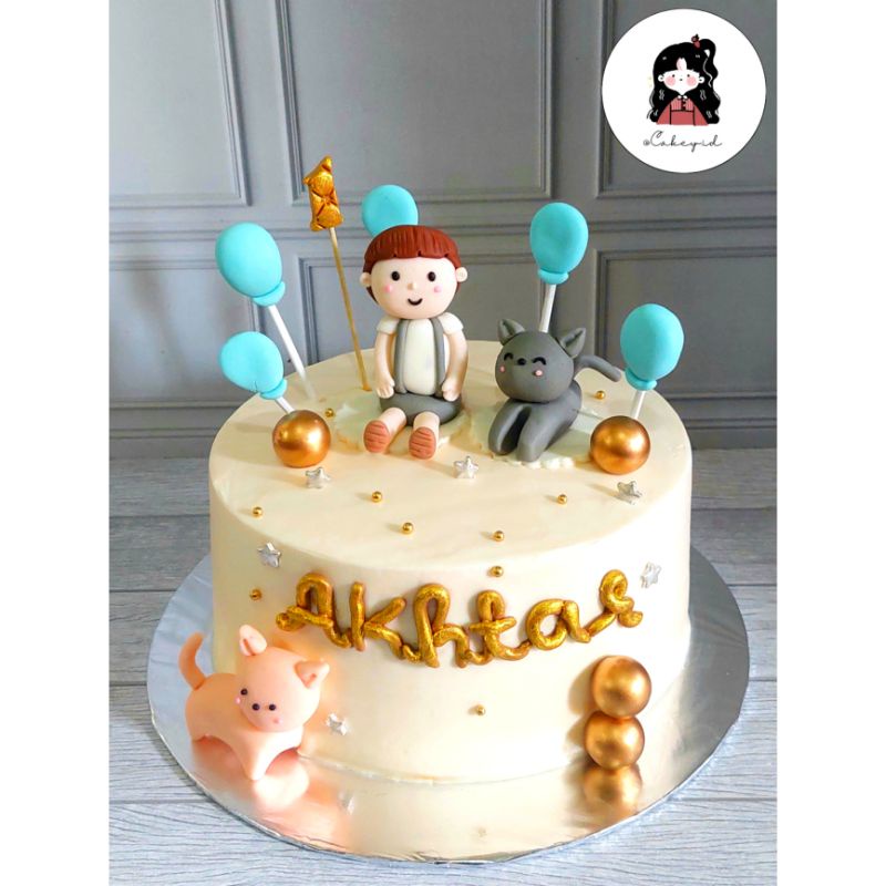 

Kue Ulang Tahun Karakter Anak Kecil/Kucing (butter 20cm)