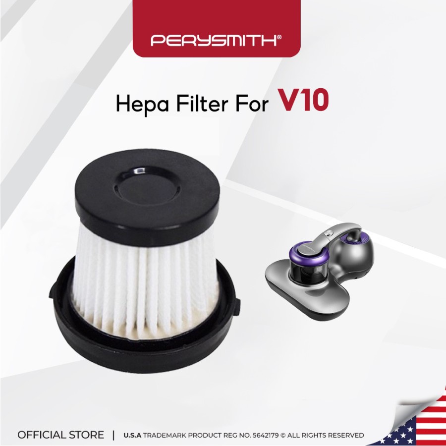 Hepa Filter Untuk Perysmith UV Anti Dust Mite Vacuum Cleaner V10 V20