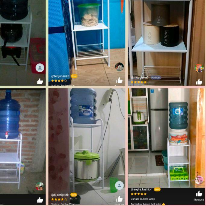 Star Seller, INFORMA ORI Rak 3 Susun Magic Com Dapur / Rak Bumbu / Troli / Trolley / Trolly / Pot / 