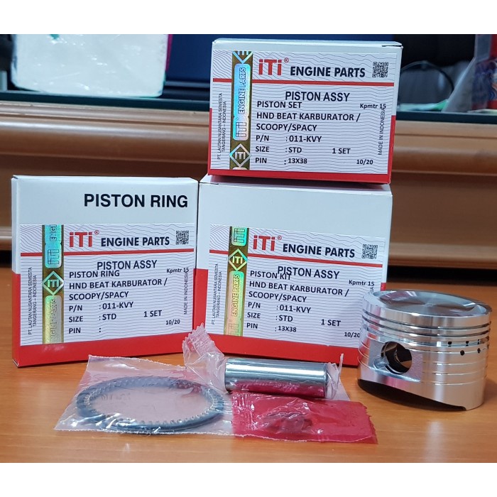 Piston kit Honda Beat karburator / Scoopy / Spacy