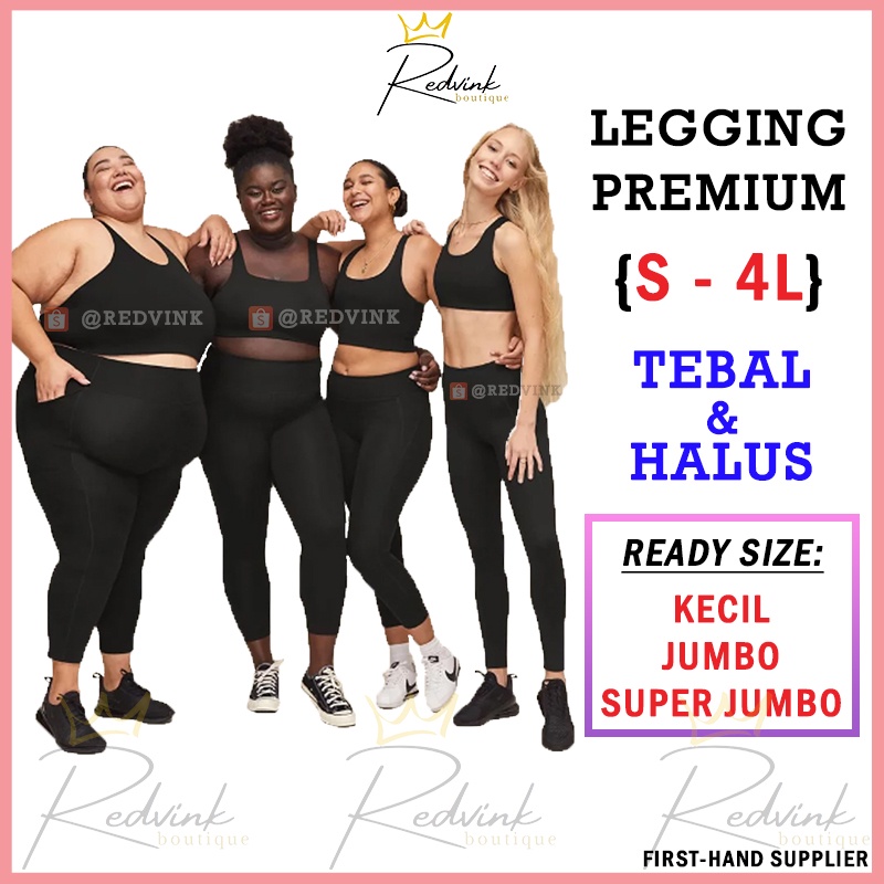 30rban [XS - 8L] (COD) LEGGING TEBAL IMPORT BAHAN SUPER HALUS LEMBUT STRETCH MELAR TERMURAH SIZE KEC