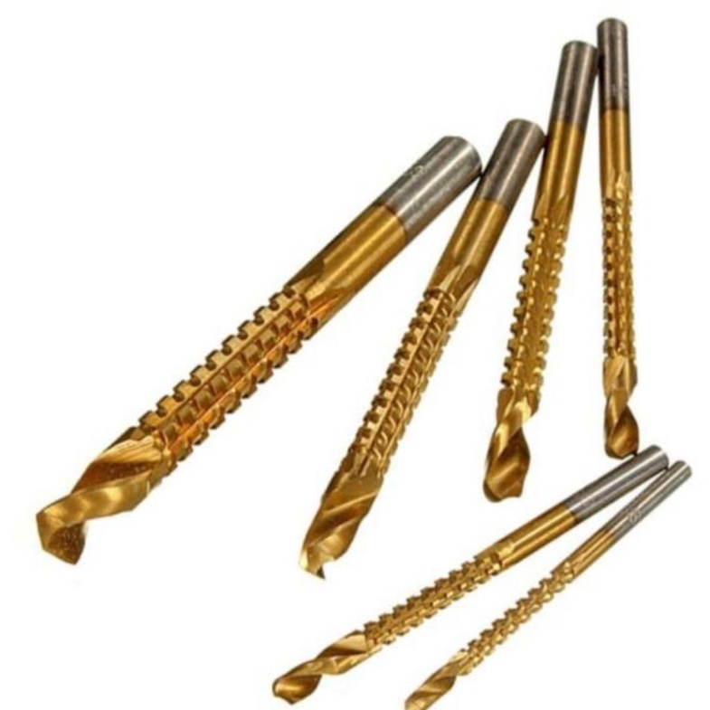 HSS GROVING DRILL BIT 6PCS / mata bor besi GROVING set 6pcs