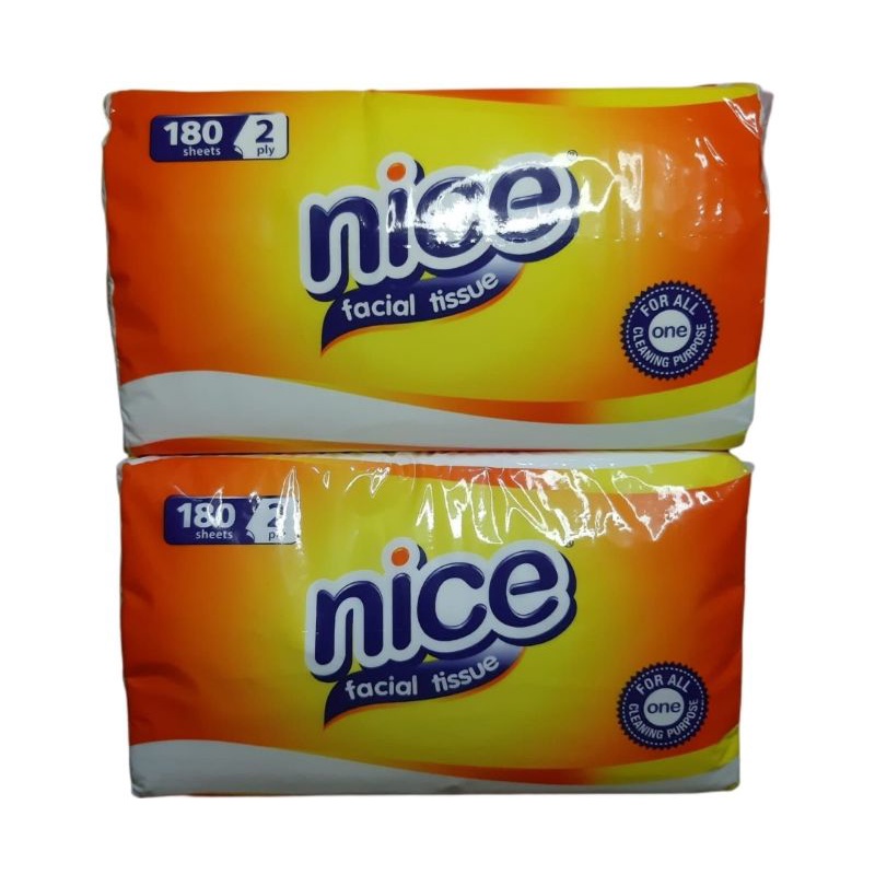 PROMO TISU NICE TISSUE NICE 180 SHEET 2 PLY - DAILY TISSUE TISU KERING NICE