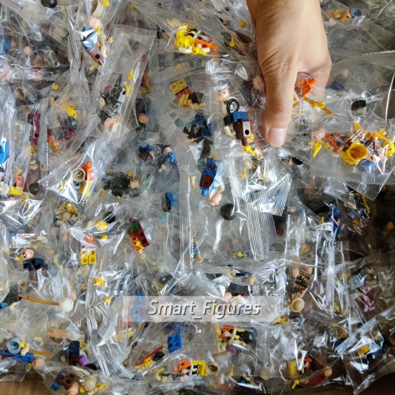 (Gift) Mainan Balok Bangunan Mini Figure Ninjago Profession Model Acak