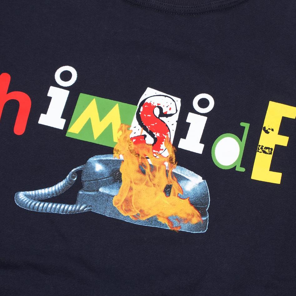 Model Terkini FW97L Himside Sweater Crewneck Phone Biru Navy 63 Ready