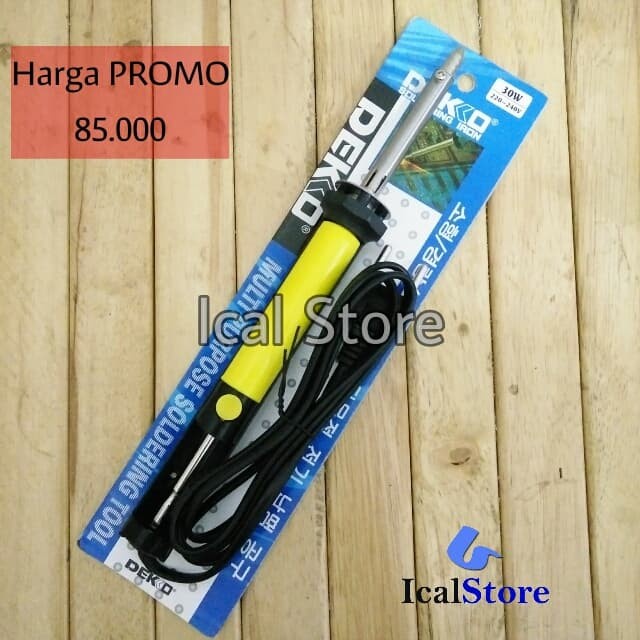 Desoldering Dekko DS-1 Original Penyedot Sedot Timah Elektrik Listrik